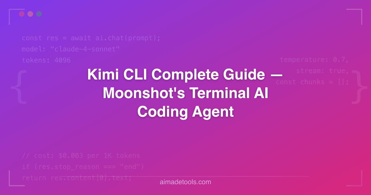 Kimi CLI: Moonshot's Terminal Agent With Agent Swarm (vs Claude Code)