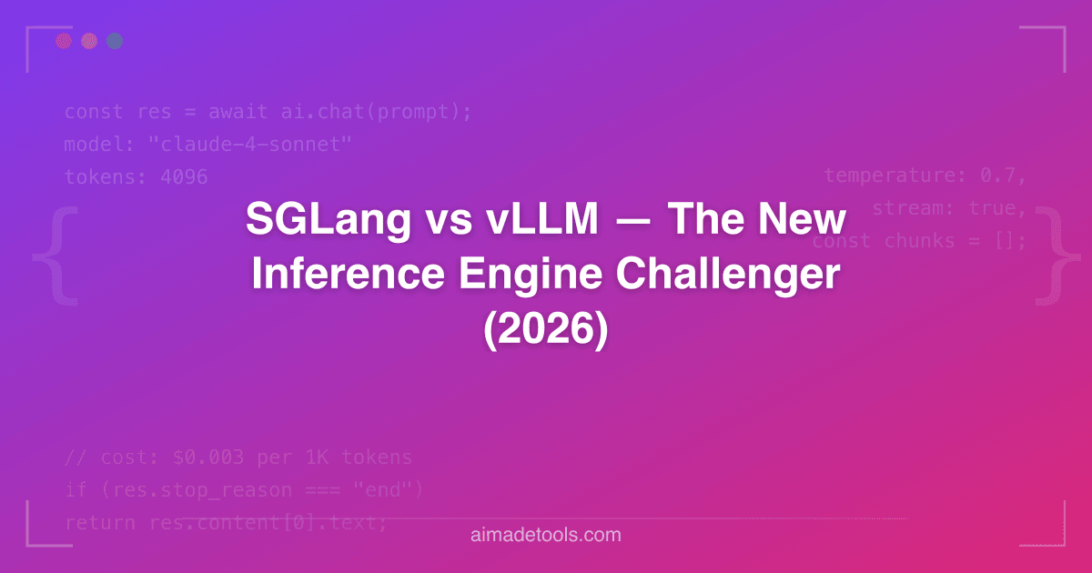 SGLang vs vLLM — The New Inference Engine Challenger (2026)